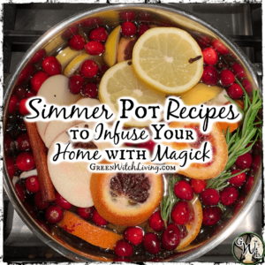 Simmer Pot Recipes: To Infuse Your Home with Magick | Green Witch Living