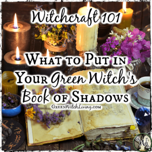 GWL Witchcraft 101: What to Put in Your Green Witch's Book of Shadows | Green Witch Living